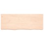 Untreated solid wood bathroom countertop 160x60x(2-6) cm by vidaXL, Countertops - Ref: Foro24-3156064, Price: 130,91 €, Disco...