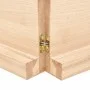Unbehandelte Badezimmerarbeitsplatte aus Massivholz, 160 x 60 x (2–6) cm von vidaXL, Arbeitsplatten - Ref: Foro24-3156064, Pr...
