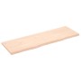 Badarbeitsplatte aus unbehandeltem Massivholz 160x50x(2-4) cm von vidaXL, Arbeitsplatten - Ref: Foro24-3156061, Preis: 96,34 ...