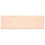 Badarbeitsplatte aus unbehandeltem Massivholz 160x50x(2-4) cm von vidaXL, Arbeitsplatten - Ref: Foro24-3156061, Preis: 96,34 ...