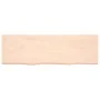 Badarbeitsplatte aus unbehandeltem Massivholz 160x50x(2-4) cm von vidaXL, Arbeitsplatten - Ref: Foro24-3156061, Preis: 95,14 ...