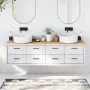 Encimera de baño madera maciza sin tratar 180x60x(2-4) cm de vidaXL, Encimeras - Ref: Foro24-3156071, Precio: 123,34 €, Descu...