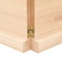 Untreated solid wood bathroom countertop 140x50x(2-4) cm by vidaXL, Countertops - Ref: Foro24-3156053, Price: 84,91 €, Discou...