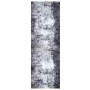 Alfombrilla de cocina Gris 180 x 60 cm Terciopelo