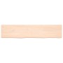 Badezimmerarbeitsplatte aus massivem, unbehandeltem Holz 180x40x(2-6) cm von vidaXL, Arbeitsplatten - Ref: Foro24-3156068, Pr...