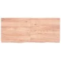 Light brown treated oak wood table top 140x60x(2-6) cm by vidaXL, Table tops - Ref: Foro24-3156382, Price: 131,74 €, Discount: %