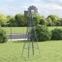 Molino de viento Manual Gris 84 x 68 x 245 cm Hierro