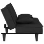 Schwarzes Samt-Schlafsofa von vidaXL, Sofas - Ref: Foro24-351911, Preis: 273,61 €, Rabatt: %