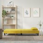 Gelbes Samt-Schlafsofa von vidaXL, Sofas - Ref: Foro24-351912, Preis: 249,15 €, Rabatt: %