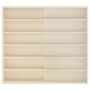 Estuche de Exhibición de Madera Otro Marrón 60 x 8.5 x 54 cm