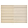 Estuche de Exhibición de Madera Otro Marrón 80 x 8.5 x 54 cm