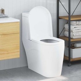 Asiento de WC Blanco 48 x 36.5 x 4.5 cm Polipropileno