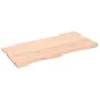 Tablero de mesa madera maciza de roble sin tratar 100x50x2 cm by vidaXL, Table tops - Ref: Foro24-3156302, Price: 67,45 €, Di...