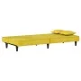Gelbes Samt-Schlafsofa von vidaXL, Sofas - Ref: Foro24-351912, Preis: 244,61 €, Rabatt: %