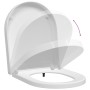 Asiento de WC Blanco 48 x 36.5 x 4.5 cm Polipropileno