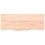 Tischplatte aus unbehandeltem massivem Eichenholz, 100 x 40 x 2 cm von vidaXL, Tischplatten - Ref: Foro24-3156299, Preis: 58,...