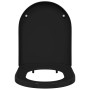 Asiento de WC Negro 48 x 36.5 x 4.5 cm Polipropileno