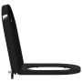 Asiento de WC Negro 48 x 36.5 x 4.5 cm Polipropileno