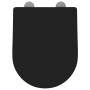 Asiento de WC Negro 48 x 36.5 x 4.5 cm Polipropileno