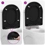 Asiento de WC Negro 48 x 36.5 x 4.5 cm Polipropileno