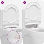 Inodoro adecuado para Asiento 50 x 36 x 5 cm Polipropileno