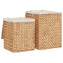 Laundry Baskets 2 Pieces Water Hyacinth by vidaXL, Laundry baskets - Ref: Foro24-355183, Price: 84,76 €, Discount: %