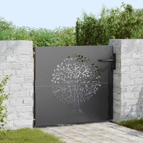 Puerta de jardín, Puerta de Jardín 85x75 cm Diseño de Árbol de