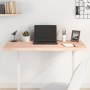 Solid untreated oak wood table top 100x60x(2-4) cm by vidaXL, Table tops - Ref: Foro24-3156306, Price: 97,95 €, Discount: %