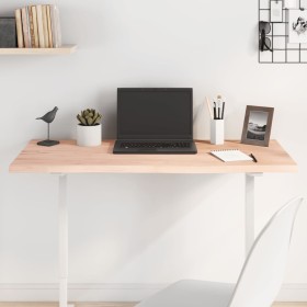 Untreated solid oak wood table top 100x60x2 cm by vidaXL, Table tops - Ref: Foro24-3156305, Price: 81,07 €, Discount: %