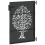 Puerta de jardín, Puerta de Jardín 85x75 cm Diseño de Árbol de