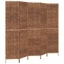 5-teiliger Paravent Wasserhyazinthe braun 205x180 cm von vidaXL, Raumteiler - Ref: Foro24-355198, Preis: 202,46 €, Rabatt: %