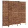 5-teiliger Paravent Wasserhyazinthe braun 205x180 cm von vidaXL, Raumteiler - Ref: Foro24-355198, Preis: 202,46 €, Rabatt: %