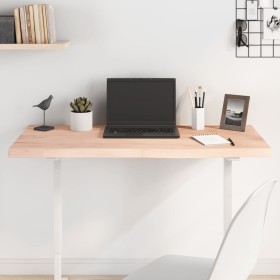 Untreated solid oak wood table top 100x40x(2-4) cm by vidaXL, Table tops - Ref: Foro24-3156300, Price: 82,74 €, Discount: %