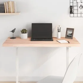 Untreated solid oak wood table top 100x40x(2-4) cm by vidaXL, Table tops - Ref: Foro24-3156300, Price: 81,12 €, Discount: %