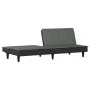 Sofá cama de tela gris oscuro de vidaXL, Sofás - Ref: Foro24-351914, Precio: 265,05 €, Descuento: %