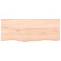 Untreated solid oak wood table top 100x40x(2-6) cm by vidaXL, Table tops - Ref: Foro24-3156301, Price: 99,41 €, Discount: %