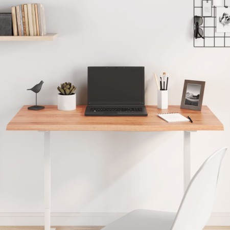 Light brown treated oak wood table top 100x40x2 cm by vidaXL, Table tops - Ref: Foro24-3156362, Price: 70,81 €, Discount: %