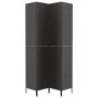 4-panel black water hyacinth screen 163x180 cm by vidaXL, Room dividers - Ref: Foro24-355196, Price: 118,47 €, Discount: %