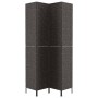 4-teiliger Wasserhyazinthenschirm schwarz 163x180 cm von vidaXL, Raumteiler - Ref: Foro24-355196, Preis: 120,09 €, Rabatt: %