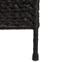 4-teiliger Wasserhyazinthenschirm schwarz 163x180 cm von vidaXL, Raumteiler - Ref: Foro24-355196, Preis: 120,09 €, Rabatt: %