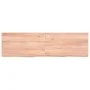 Tablero mesa madera roble tratada marrón claro 140x40x(2-6) cm de vidaXL, Tableros para mesas - Ref: Foro24-3156378, Precio: ...