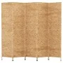 Biombo de 5 paneles jacinto de agua 205x180 cm de vidaXL, Divisores de ambientes - Ref: Foro24-355197, Precio: 196,99 €, Desc...