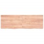 Tischplatte aus hellbraunem, behandeltem Eichenholz 120x40x(2-4) cm von vidaXL, Tischplatten - Ref: Foro24-3156371, Preis: 75...