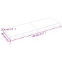 Tischplatte aus hellbraunem, behandeltem Eichenholz 120x40x(2-4) cm von vidaXL, Tischplatten - Ref: Foro24-3156371, Preis: 75...