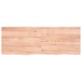 Light brown treated oak wood table top 140x50x(2-4) cm by vidaXL, Table tops - Ref: Foro24-3156379, Price: 97,33 €, Discount: %