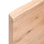 Tischplatte aus hellbraun behandeltem Eichenholz, 140 x 50 x (2–4) cm von vidaXL, Tischplatten - Ref: Foro24-3156379, Preis: ...