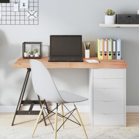 Light brown treated oak wood table top 120x60x(2-6) cm by vidaXL, Table tops - Ref: Foro24-3156376, Price: 118,41 €, Discount: %
