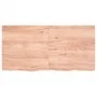 Tischplatte aus hellbraun behandeltem Eichenholz, 120 x 60 x (2–6) cm von vidaXL, Tischplatten - Ref: Foro24-3156376, Preis: ...