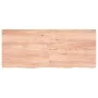 Tablero mesa madera roble tratada marrón claro 120x50x(2-4) cm von vidaXL, Tischplatten - Ref: Foro24-3156373, Preis: 84,66 €...
