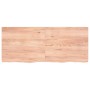 Tablero mesa madera roble tratada marrón claro 120x50x(2-4) cm von vidaXL, Tischplatten - Ref: Foro24-3156373, Preis: 85,73 €...